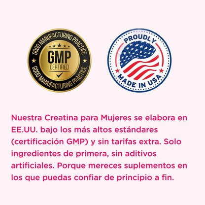 Creatina Monohidratada – Para Ella